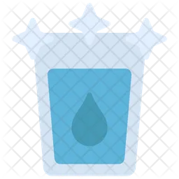 Cleaning Water  Icon