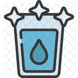 Cleaning Water  Icon