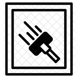 Cleaning window  Icon