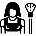 Cleaning Woman  Icon