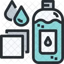 Cleansing Cleaning Liquid Hygiene Icon