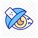 Cleansing eye for hygiene  Icon