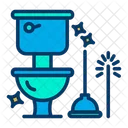 Commode Clean Toilet Icon