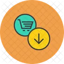 Clear Cart Basket Icon