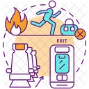 Clear Aisles Walkways Icon