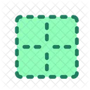 Clear Border Cell Icon