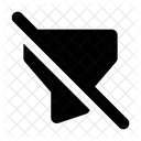 Clear Filter  Icon