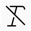 Clear formatting  Icon