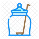 Clear Glass Jar  Icon