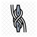 Cleat Hitch Nautical Icon