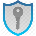 Clef Key Lock Icon