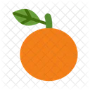 Clementine Tangerine Citrus Icon