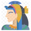 Cleopatra Egyptian Woman Woman Icône