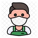 Clerk Avatar Man Icon