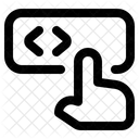 Click Code Finger Icon