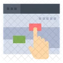 Click Finger Touch Icon