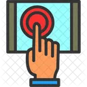 Click Finger Gesture Icon