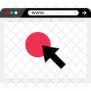 Click Pointer Arrow Icon