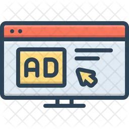 Click Ad  Icon