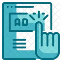Click Advertising  Symbol