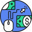 Click And Pay  Icon