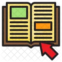 Ebook Learning Click Icon