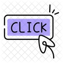 Click Button  Icon