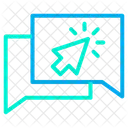 Click Chatting  Icon