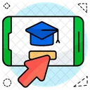 Click Education Mobile Education Mobile Learning Icon