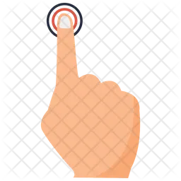 Click gesture  Icon