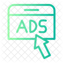 Click Ads Cursor Icon