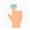 Click Finger Gesture Icon