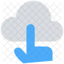 Cloud Computing Click Icon