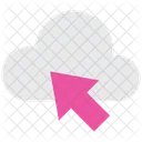 Cloud Computing Click Icon