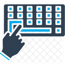 Click keyboard  Icon