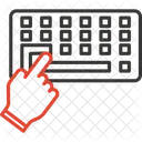 Click keyboard  Icon