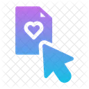Click Love Letter  Icon
