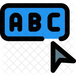 Click On Abc  Icon