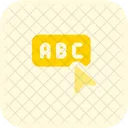 Click On Abc  Icon
