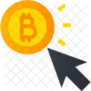 Click On Bitcoin  Icon