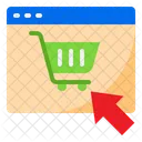 Click On Cart Online Shopping Online Purchase Icon
