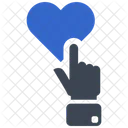 Click Favorite Heart Icon