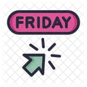 Click On Friday  Icon