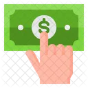 Click On Money  Icon