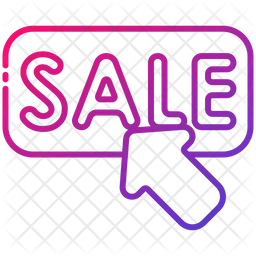 Click On Sale  Icon