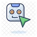 Click Robot  Icon