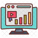 Click Stream Analysis Click Video Icon