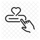 Click To Donate Symbol  Icon