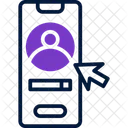 Click User  Icon