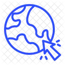 Clicking on the world  Icon